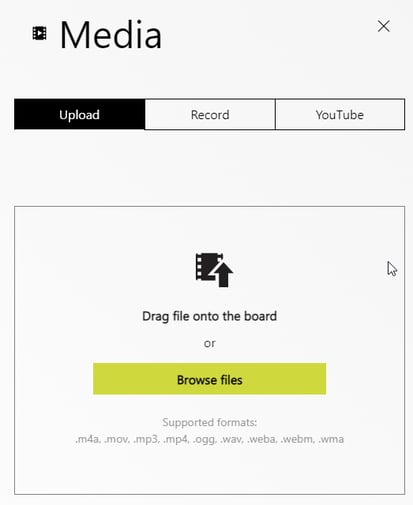 Upload Media Upload Media